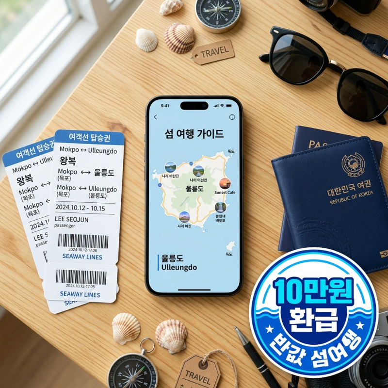 전남광주 섬 반값여행 10만원 환급 신청 조건과 대상 섬 16곳 총정리
