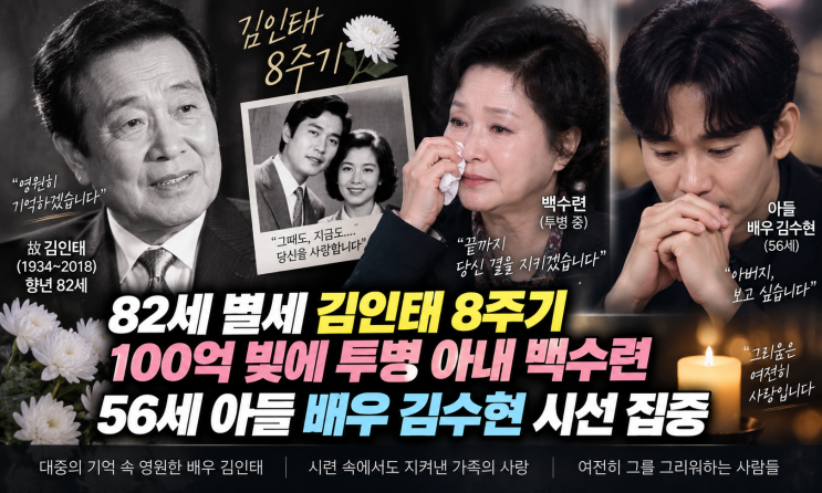 김수현, 아버지를 보며 배우를 천직으로 생각했다