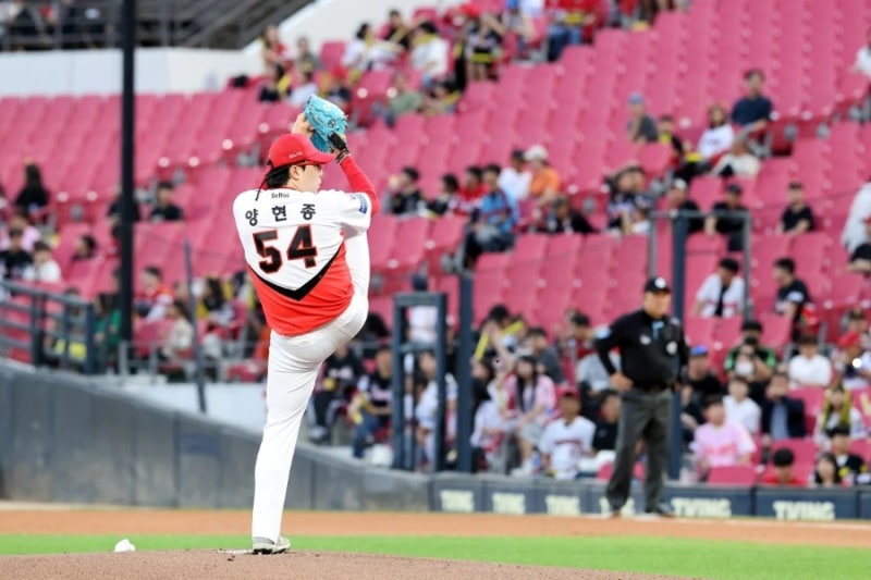 KIA 3연패 탈출! 양현종 11승+박재현 결승포…SSG 5-2 제압, LG와 0.5G 차
