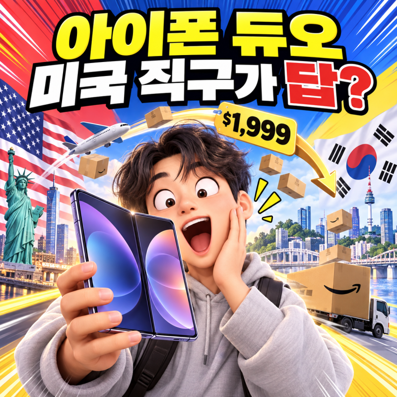 아이폰 듀오 나라별 가격 비교｜미국·일본·UAE 해외 구매, 정말 더 쌀까?