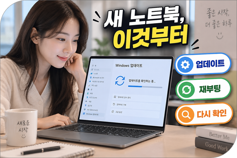 노트북 처음 샀다면 그냥 쓰지 마세요, 가장 먼저 해야 할 설정 8가지