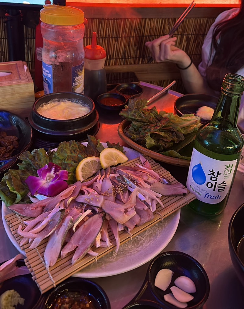 섬마을포차_평택역 맛집 횟집 핫플 전어회 후기