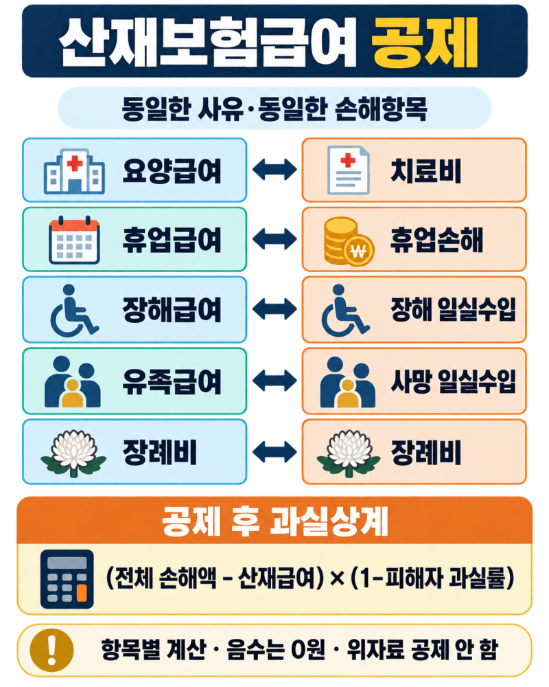 책임·근재보험 제2편ㅣ제8장 산재보험급여 공제