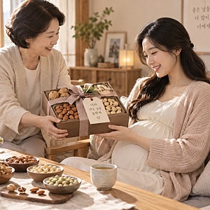 임산부 견과류 추천｜임신한 딸에게 선물하기 좋은 견과 조합 4가지