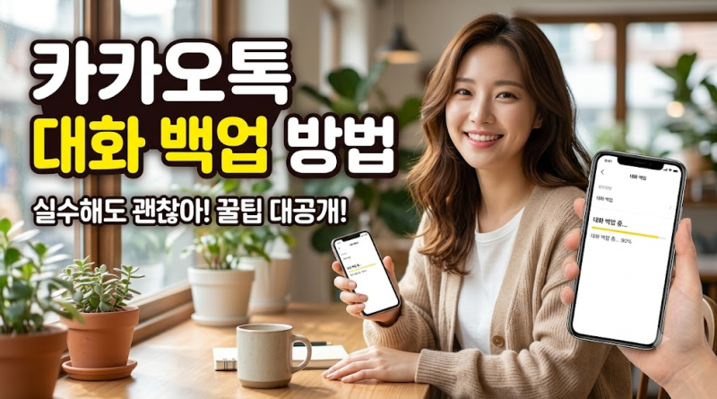 카카오톡 대화 백업 방법｜휴대폰 바꾸기 전에 확인할 것