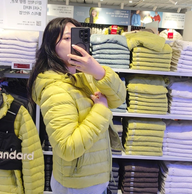 무신사 스탠다드 한소희 경량패딩 실물 후기, 가격 착용감까지