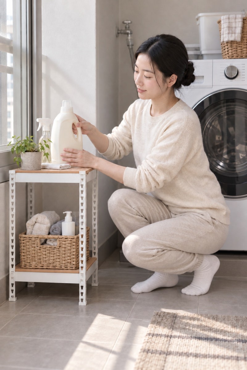 스피드랙 철제선반 2단 베란다 틈새 정리한 사용기