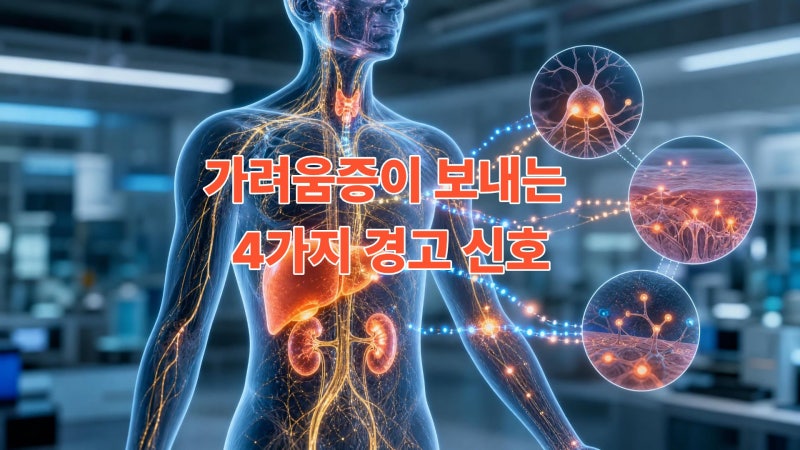 피부는 깨끗한데 온몸이 가렵다? 신장·간 바이오마커가 보내는 4가지 경고 신호