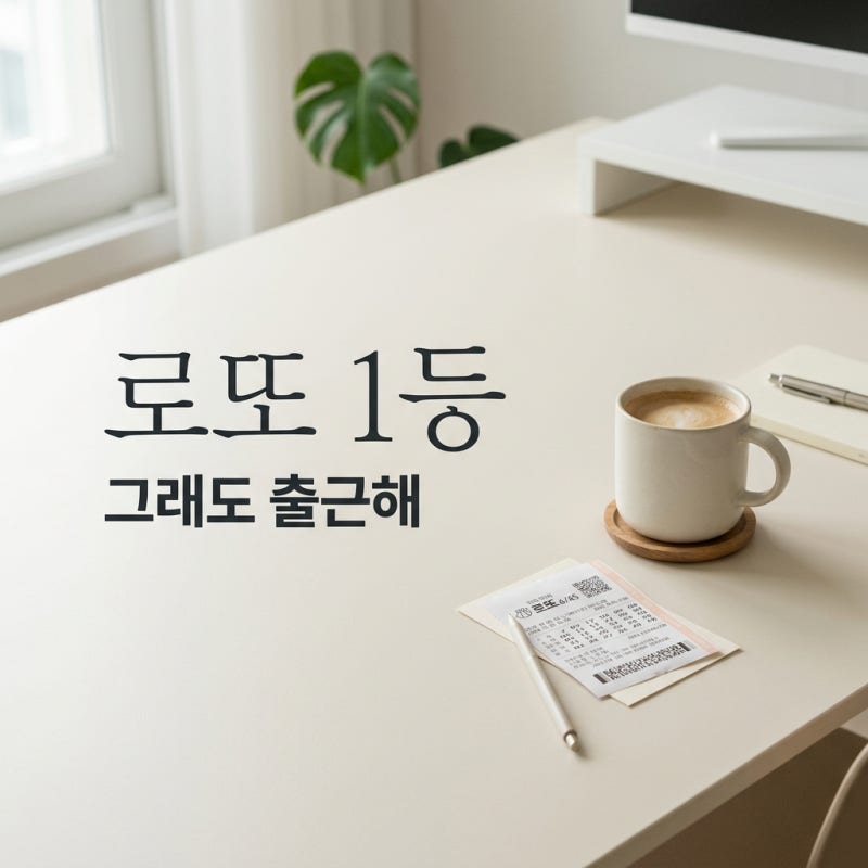 로또 1등도 출근합니다 등장인물 관계도 정보 및 관전 포인트 총정리