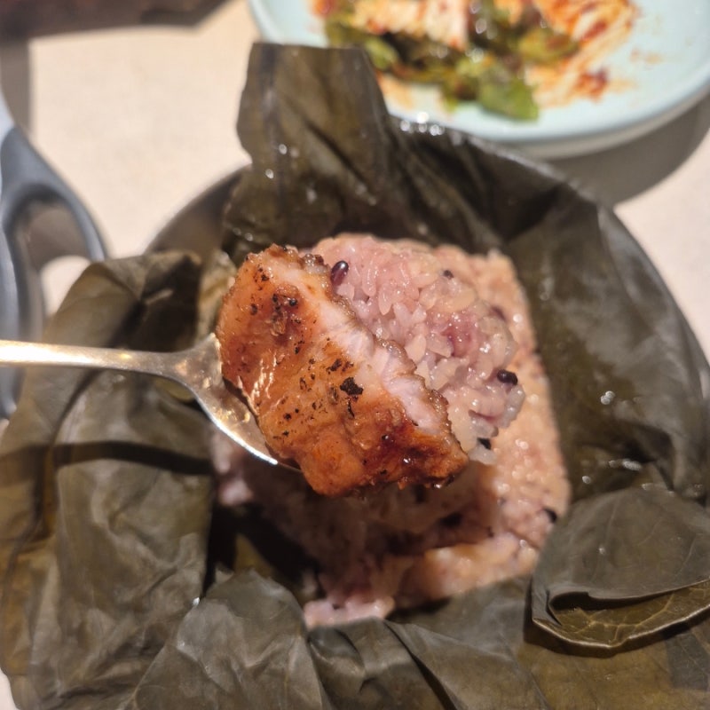 부산 하단 맛집 화덕연밥, 낙동강뷰 보며 먹는 박포갈비와 연잎밥