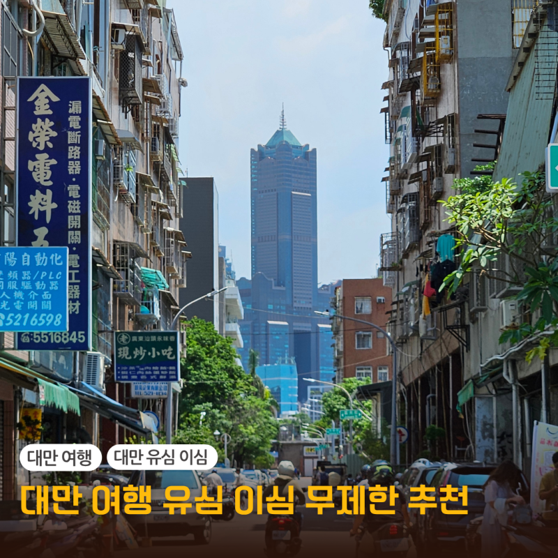 대만 타이베이 가오슝 여행 대만 유심 이심 무제한 여행 준비물 추천
