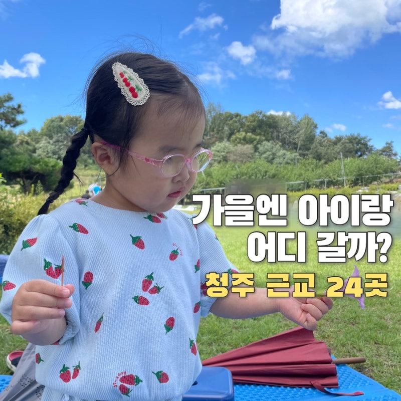24 Recommended Places for a Fall Weekend Outing with Kids Near Cheongju
