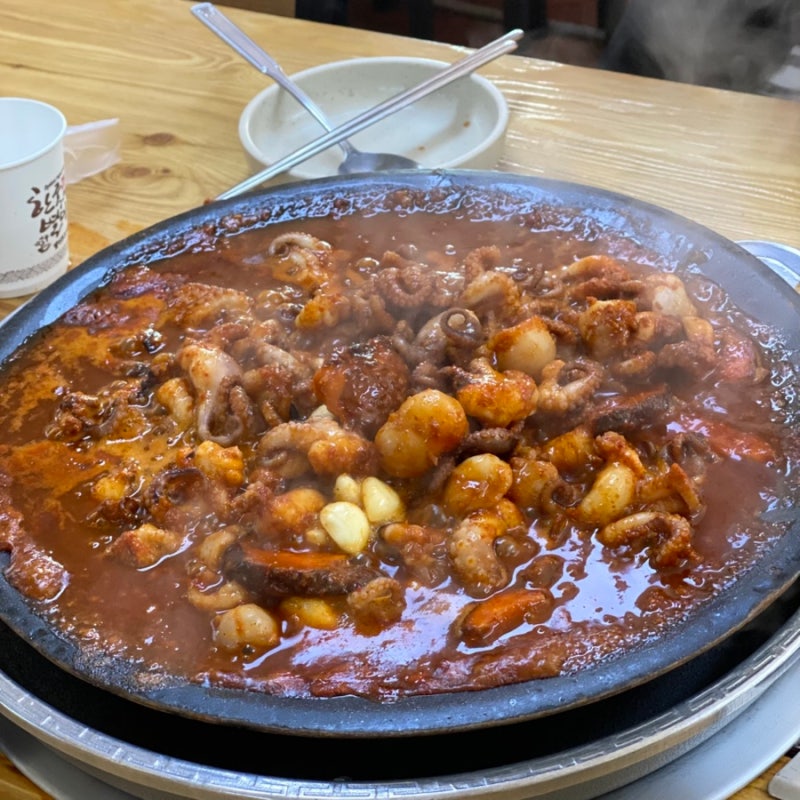 (서울 용두동) 나정순할매쭈꾸미 - 서울에서 매콤하고 부드러운 쭈꾸미볶음 생각나면 바로 ....