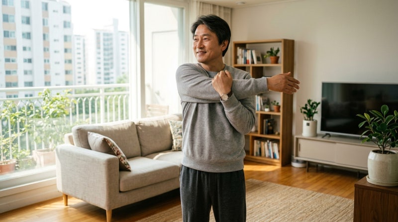 4050 밤마다 쑤시는 어깨 통증 탈출법: 오십견(유착성관절낭염) vs 회전근개 파열 자가진단 & ....
