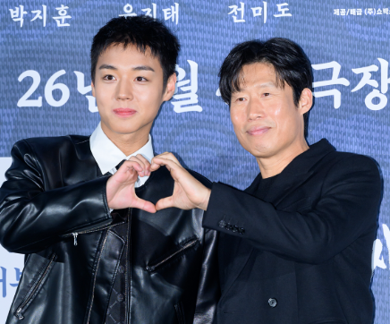 유해진, '암살자들' 시사회에 박지훈 특별 초대한 사연