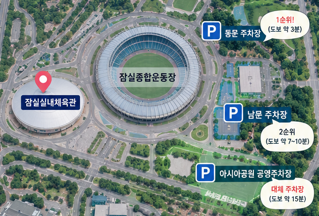 잠실실내체육관 주차장 완전 공략! 주차 요금부터 꿀팁 근처 주차장까지 직접 다녀온 후기