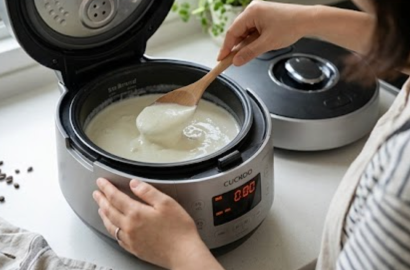 [전기밥솥 레시피] 집에서 간단하게 만드는 수제 요거트 만들기 (+터키 아이란 홈메이드 레시....