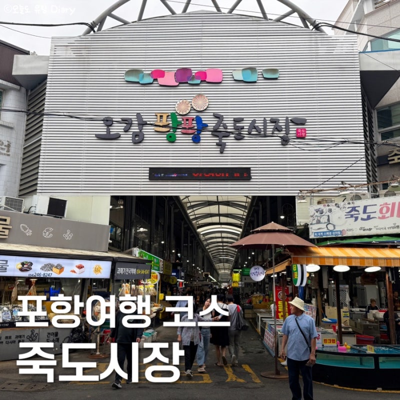 Pohang Jukdo Market: A Must-Visit for Food Lovers on Your Pohang Trip