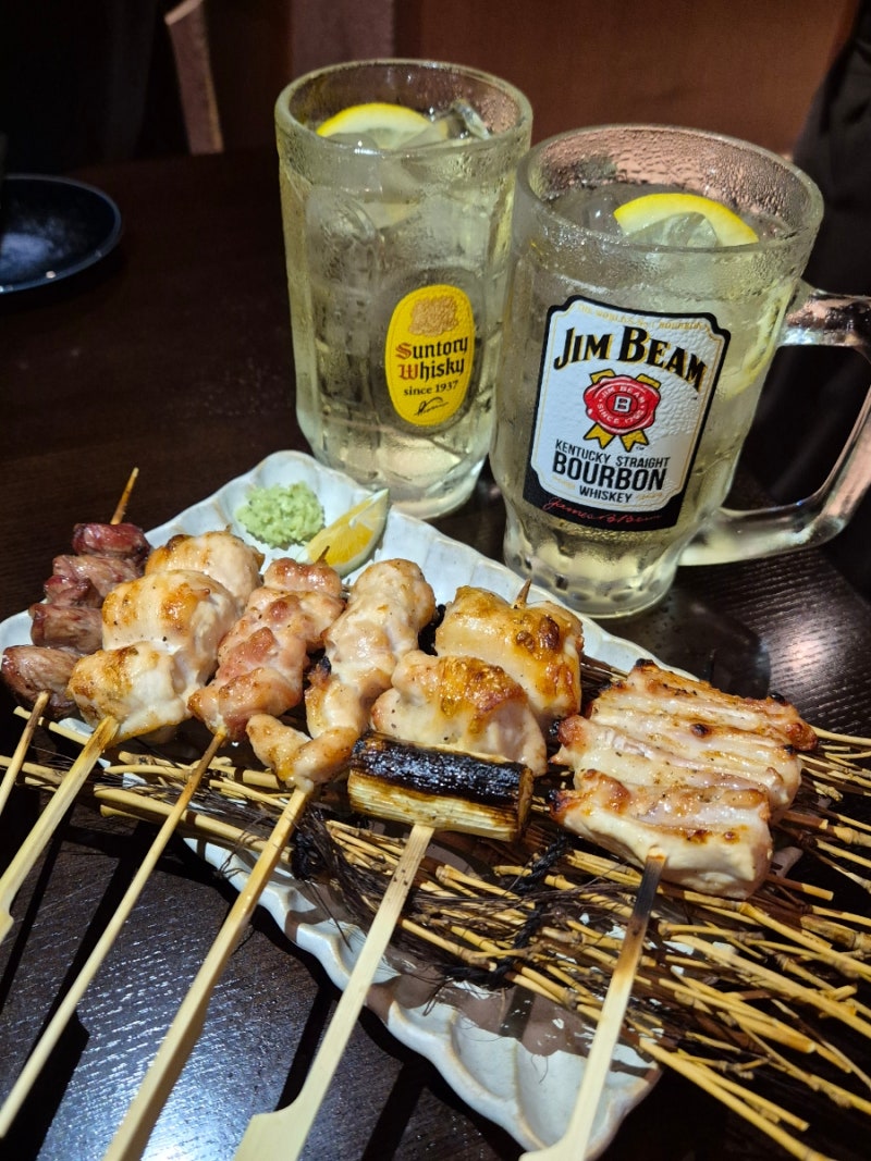 [종로3가 이자카야] "라쿠엔" 사시미 야키토리 맛집! 고급스럽고 분위기 좋은 안국역 술집