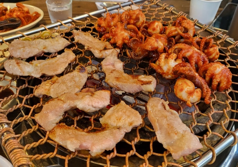 [대전 봉명동] 숯불 쭈꾸미 맛집 김오조숯불쭈꾸미
