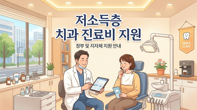 저소득층(기초수급자) 치과 진료비 지원 총정리 (의료급여 혜택)