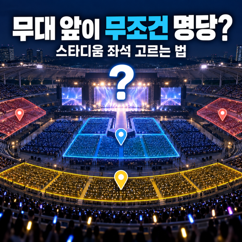무대 앞이 무조건 명당? 임영웅 고양콘으로 본 스타디움 좌석 고르는 법