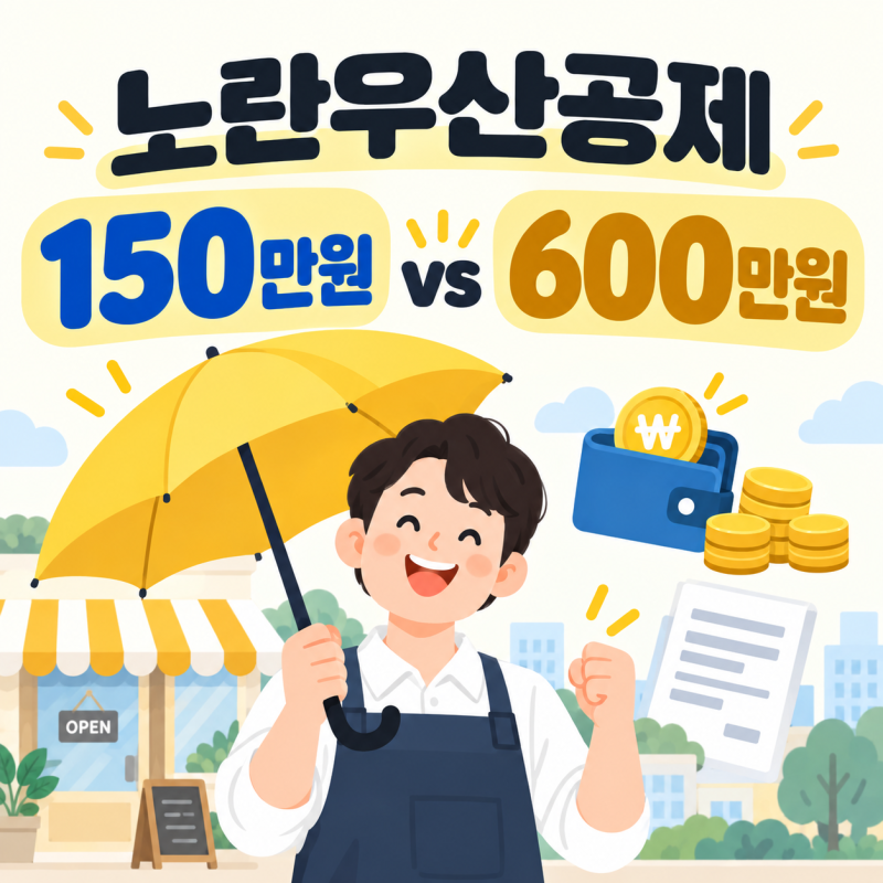 노란우산공제 월 150만원으로 늘었는데 소득공제는 600만원까지만 되는 이유