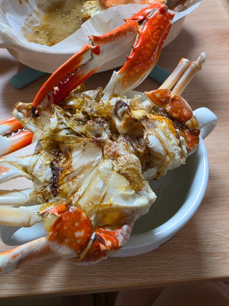 활꽃게 손질법부터 꽃게 찌는법까지｜찜기 없이 호일로 꽃게찜 + 마요네즈 꽃게 에어프라이....