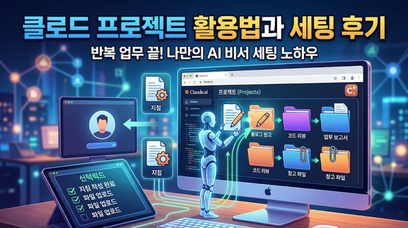 클로드 프로젝트 활용법과 세팅 후기