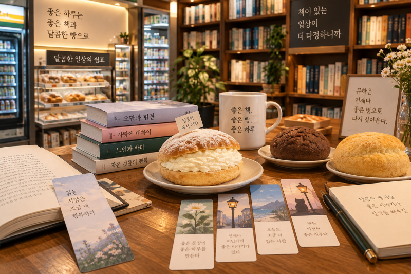 민음사 빵 내용이 무엇이죠? GS25 4종·책갈피·가격·재고 확인 정리