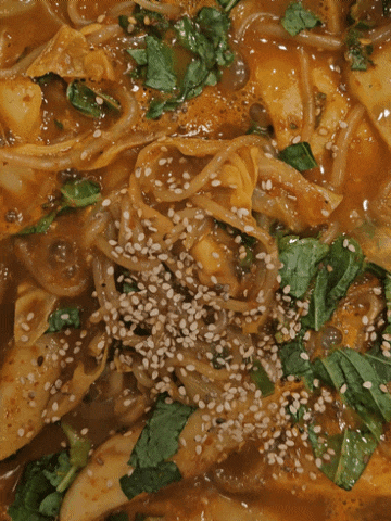초간단 분식점 맛  보글보글 쫄면사리 국물 즉석 떡볶이 레시피