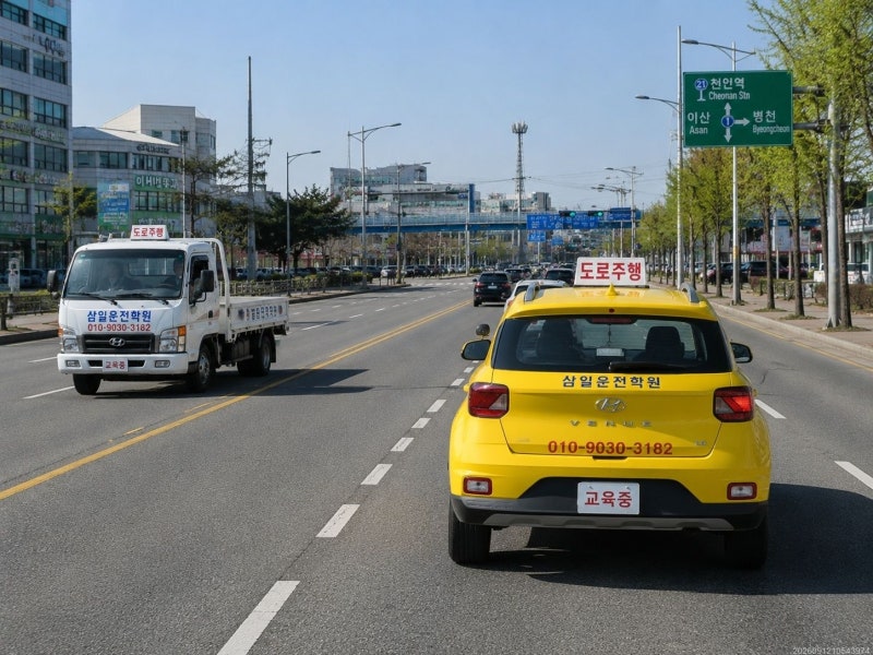 천안 운전면허학원 삼일자동차에서 운전면허 취득하기까지의 과정