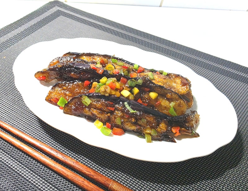[초간단 가지 탕수 만드는 법]가지 튀김/가지 탕수 소스/쉽고 맛있는 가지 요리
