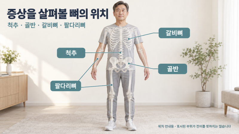 갑상선암 뼈전이 의심될 때, 통증 특징과 응급 증상 구별법