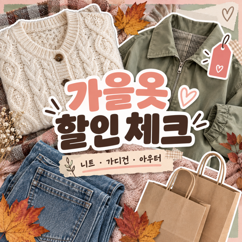 가을옷 세일 소식, 미쏘 쇼핑하고 찾아본 스파오·로엠·클라비스 할인