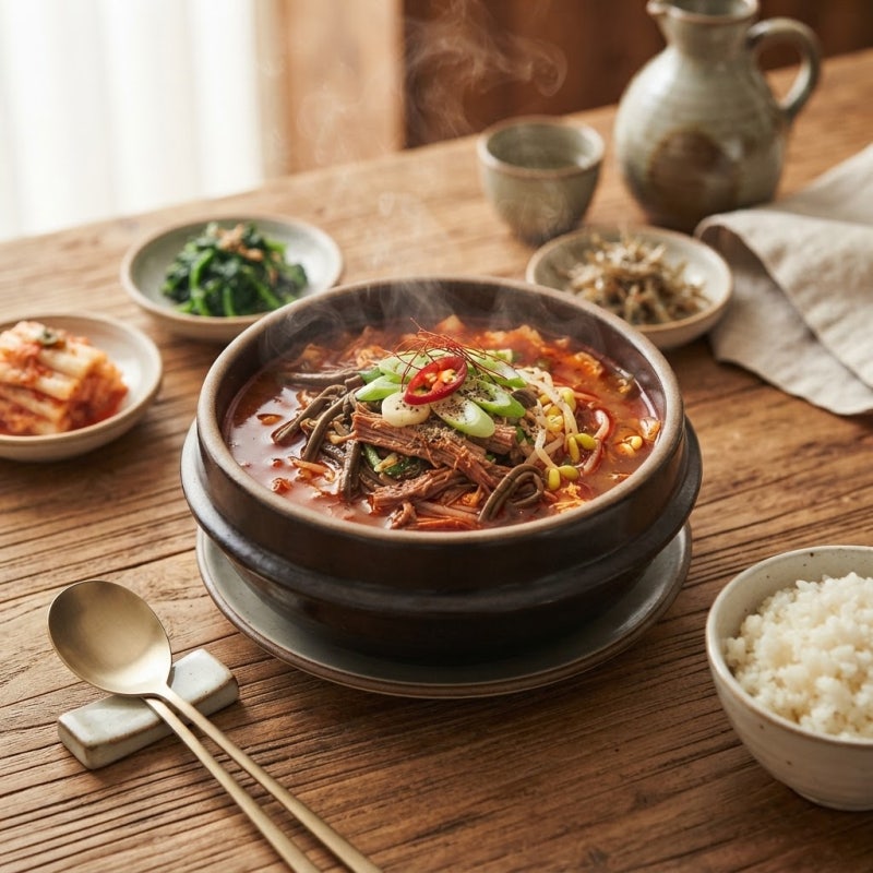 추석 육개장 끓이는법, 차례상에도 올리는 집밥 황금 레시피