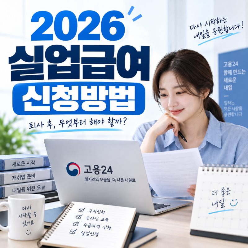 실업급여 신청절차, 자진퇴사도 받을 수 있는 경우는?