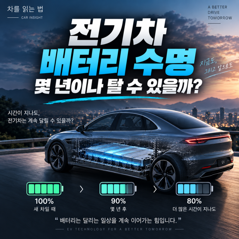 전기차 배터리 수명, 몇 년이나 탈 수 있을까?