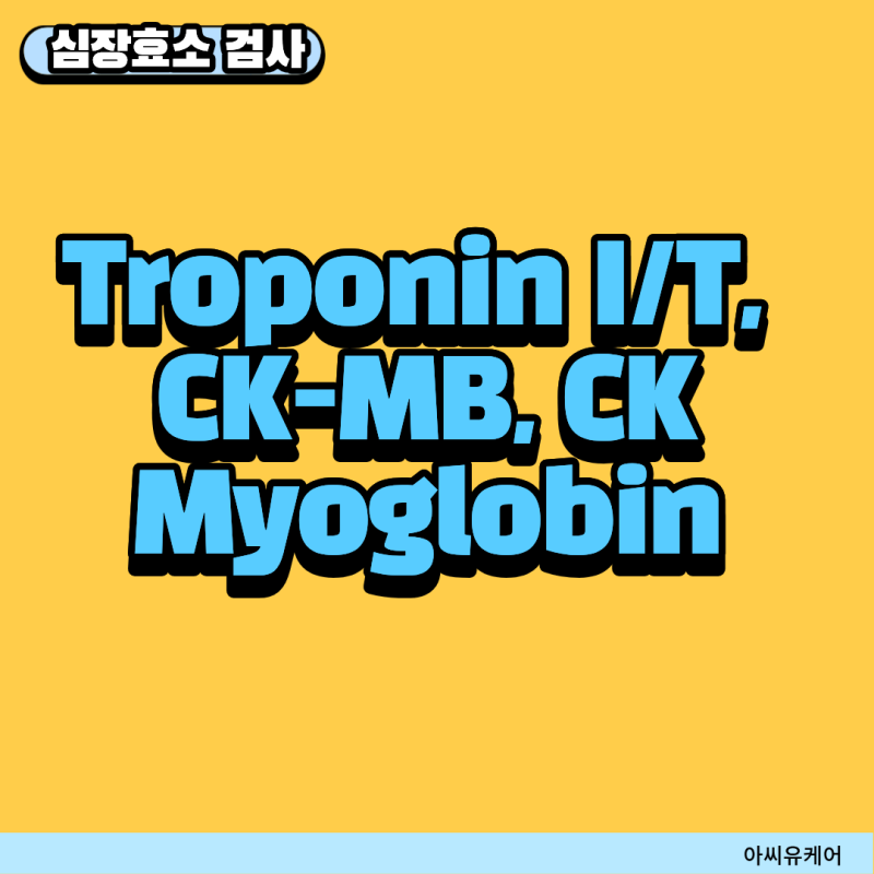 심장효소 검사 종류와 의미, 트로포닌부터 CK-MB까지 정리