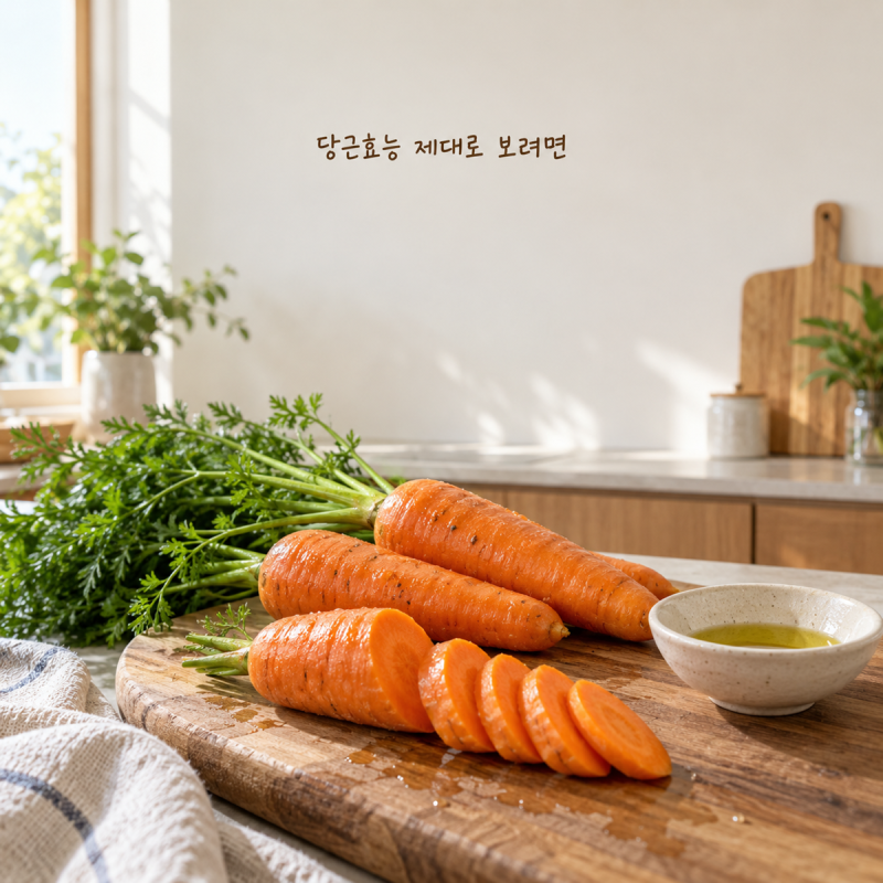 당근효능 제대로 보려면 기름과 함께 먹어야 하는 이유
