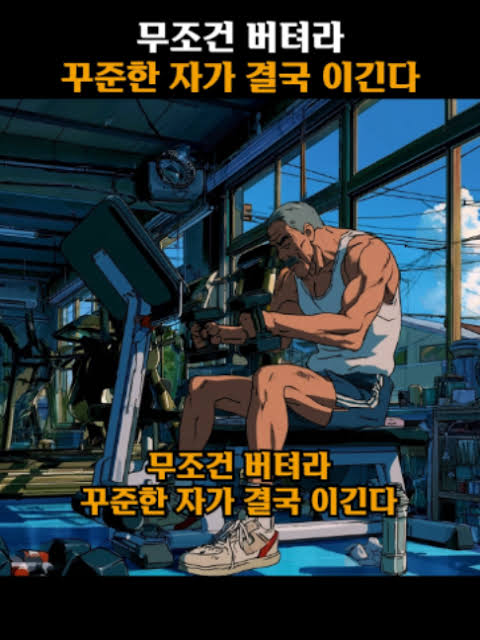 무조건 버텨라, 꾸준한 자가 결국 이긴다 ..