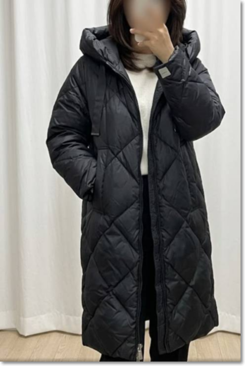 스테디 드디어 입고!! 더큐브 막스마라 트레페 패딩 블랙