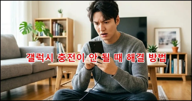 갑자기 화면이 먹통? 갤럭시 충전 안될 때 서비스센터 가기 전 꼭 확인해야 할 4가지 자가 진....