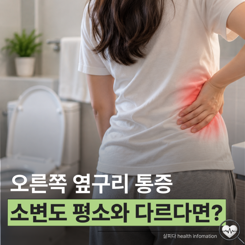 오른쪽 옆구리 통증 그냥 담인 줄 알았는데... 자꾸 아프면 봐야 할 "이 신호"