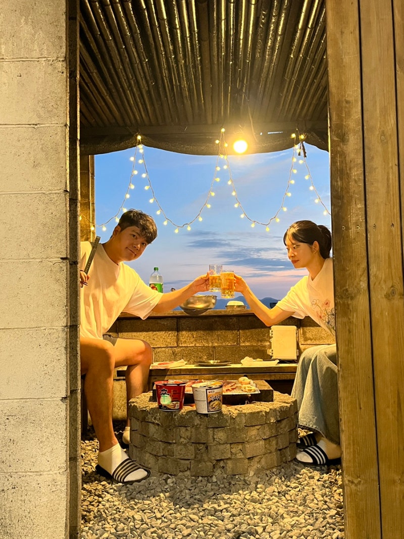 慶南南海高性價比海景住宿 The Party Pension，還有烤肉！