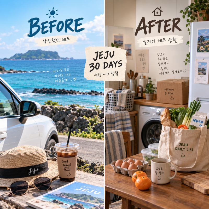 제주 한 달 살기 10편｜그래서 한 달 살아볼 만할까? 장점·단점 그리고 떠나기 전 마지막 체....