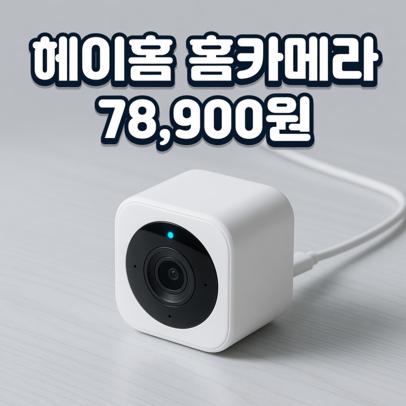 헤이홈 홈캠 고르는 기준 정리