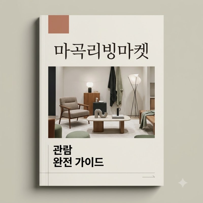 마곡리빙마켓 2026 현장 방문 가이드! 입장료와 필수 부스 총정리