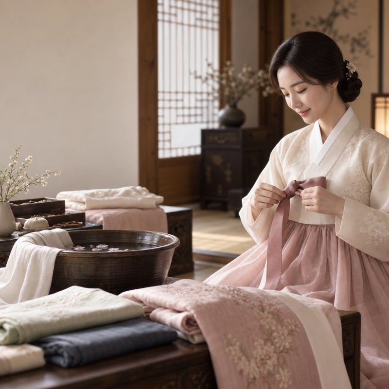 오래 보관한 한복 다시 입는다면 세탁, 리폼, 고름매는법까지 체크