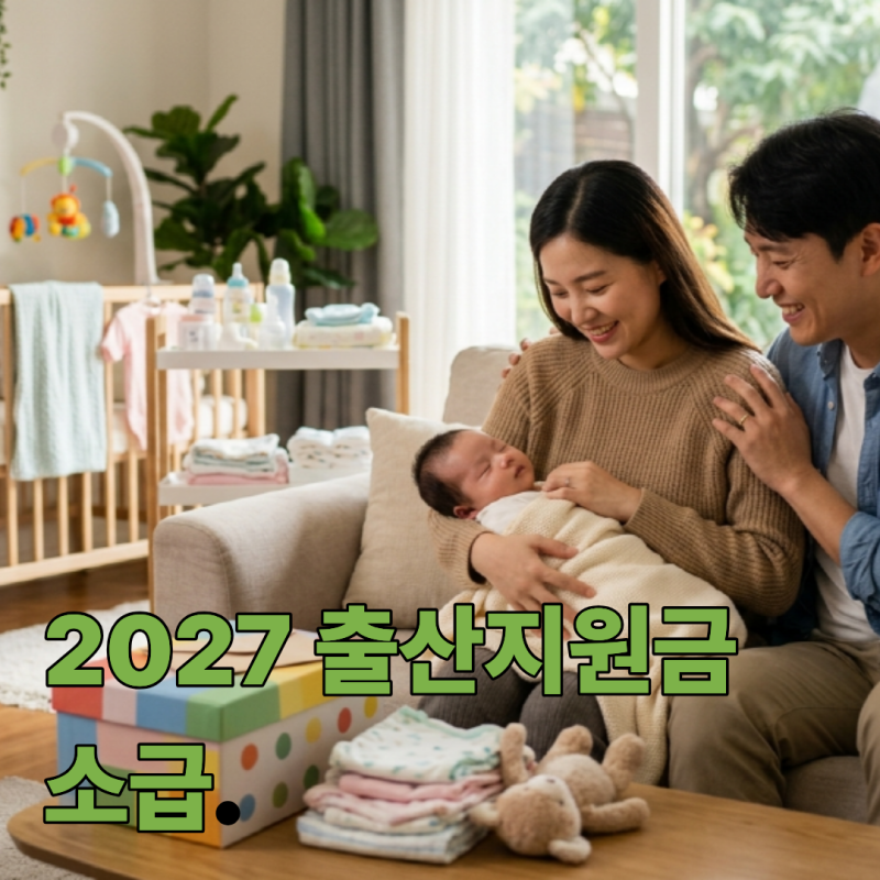 하루 차이로 2,360만 원 날릴까? 2027 출산지원금 소급 확정일까